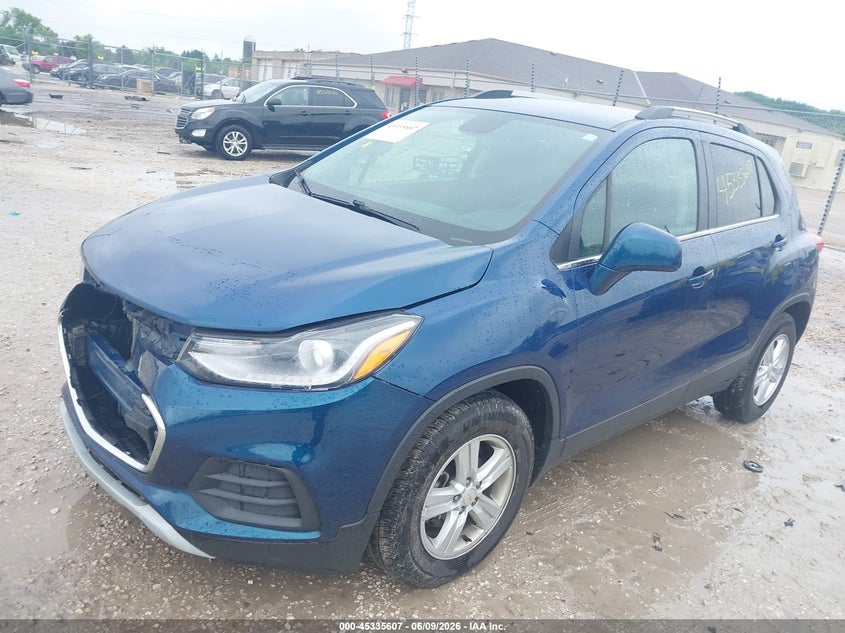 2020 Chevrolet Trax VIN KL7CJLSB3LB339156 IAAI salvage auction — FRONT END, Salvage Title, sold $1,850 on 2026-07-21 (photo 2)