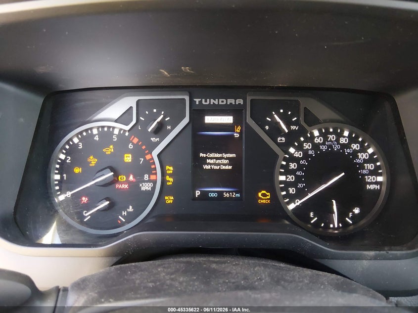 2023 Toyota Tundra VIN 5TFLA5EC1PX015389 IAAI salvage auction — FRONT END, Salvage Title, sold $525 on 2026-07-29 (photo 7)