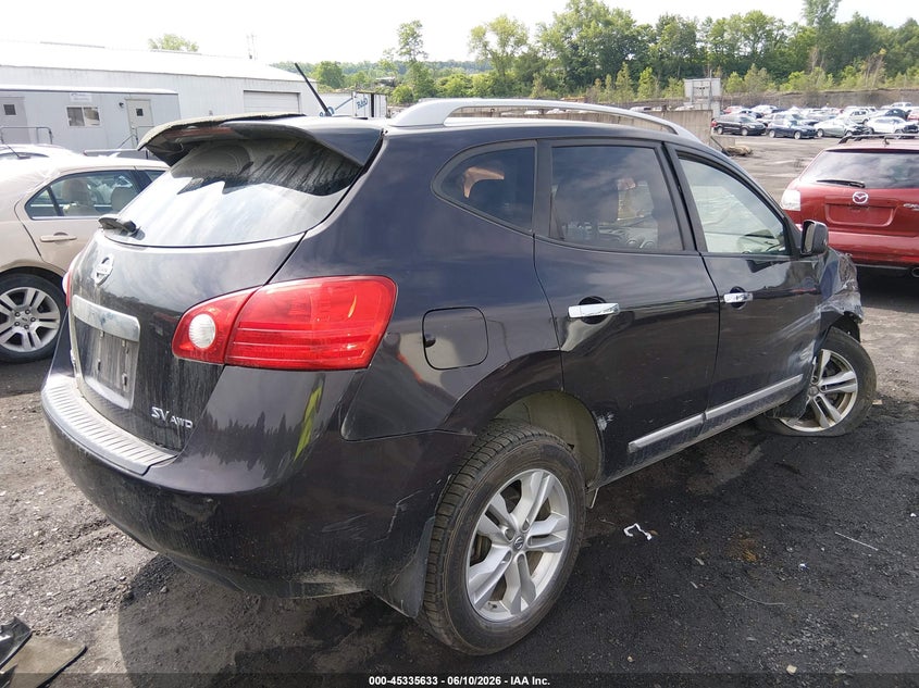 2012 Nissan Rogue VIN JN8AS5MV2CW350754 IAAI salvage auction — FRONT END, Salvage (Pennsylvania), sold $25 on 2026-07-21 (photo 4)
