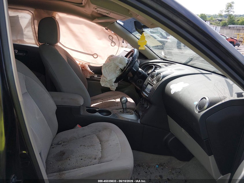 2012 Nissan Rogue VIN JN8AS5MV2CW350754 IAAI salvage auction — FRONT END, Salvage (Pennsylvania), sold $25 on 2026-07-21 (photo 5)
