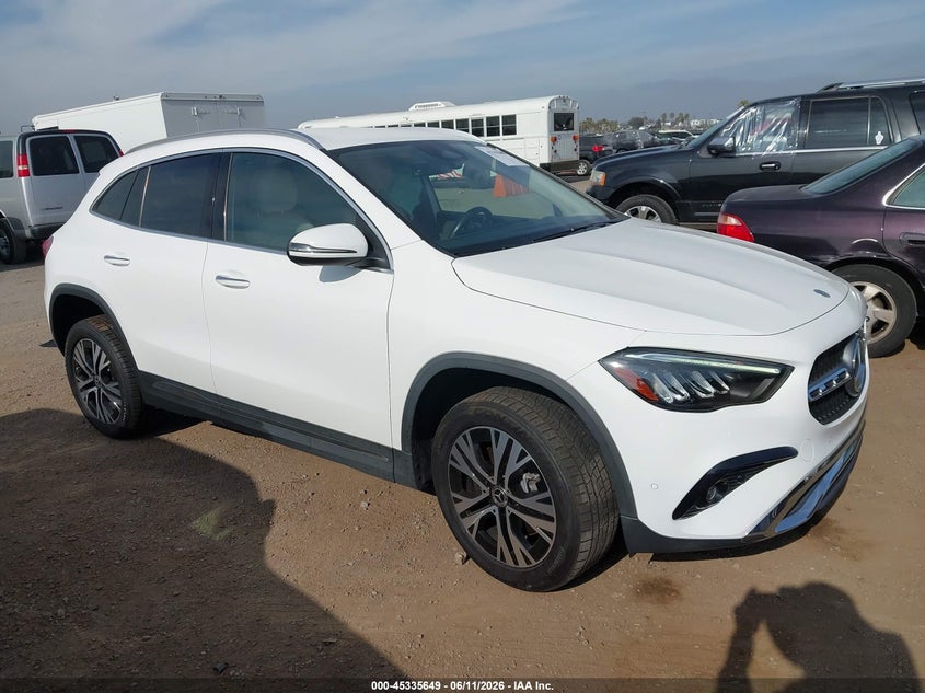 2024 Mercedes-benz Gla-klasse VIN W1N4N4GB9RJ576834 IAAI salvage auction — REAR END, Salvage Title, sold $7,100 on 2026-07-29 (photo 1)