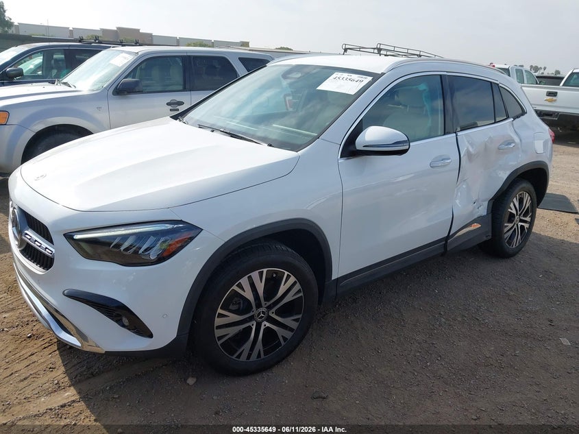 2024 Mercedes-benz Gla-klasse VIN W1N4N4GB9RJ576834 IAAI salvage auction — REAR END, Salvage Title, sold $7,100 on 2026-07-29 (photo 2)