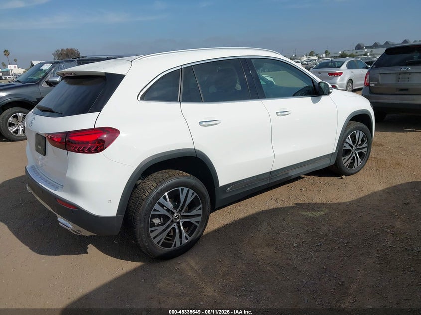 2024 Mercedes-benz Gla-klasse VIN W1N4N4GB9RJ576834 IAAI salvage auction — REAR END, Salvage Title, sold $7,100 on 2026-07-29 (photo 4)