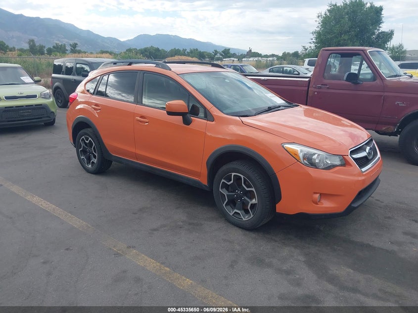 2014 Subaru Xv VIN JF2GPACC6E8302635 IAAI salvage auction — NORMAL WEAR, Clear (Colorado), sold $500 on 2026-07-09 (photo 1)