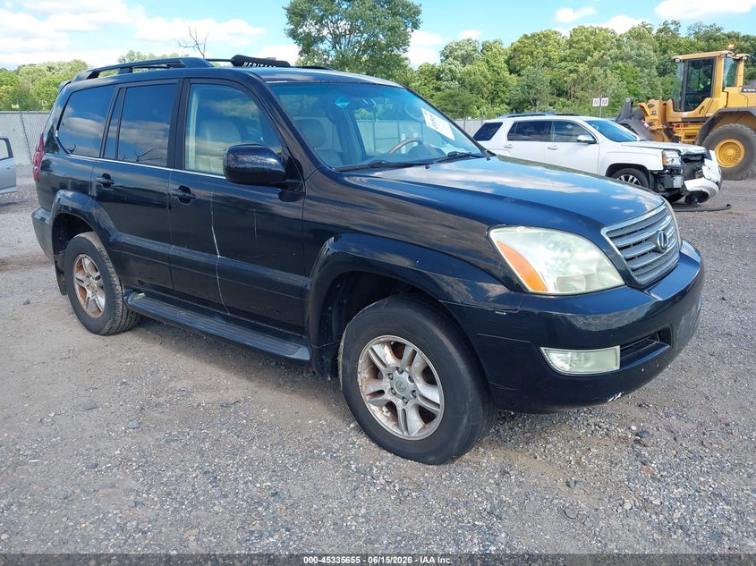 2007 Lexus Gx 470 VIN JTJBT20X670144605 IAAI salvage auction — NORMAL WEAR, Clear (New Jersey), sold $2,000 on 2026-07-21 (photo 1)