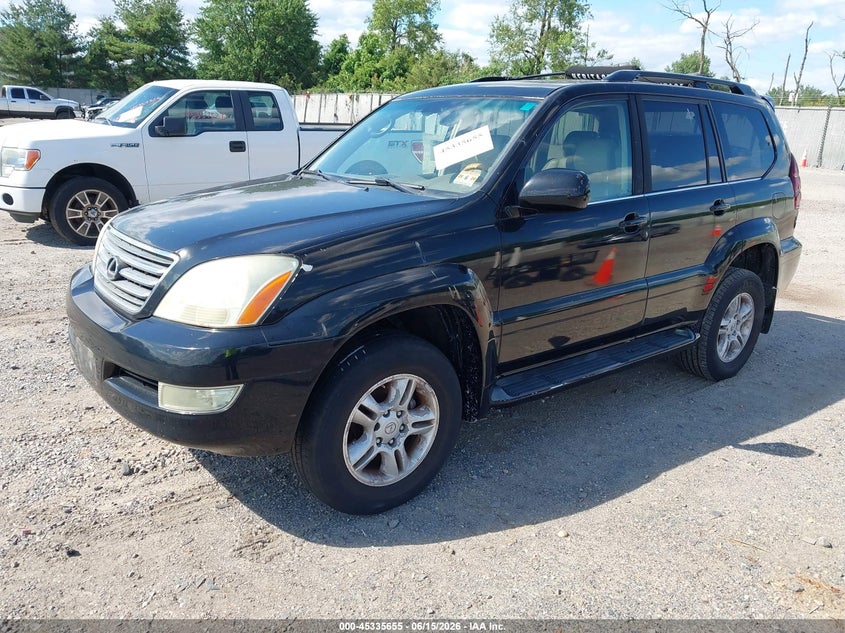 2007 Lexus Gx 470 VIN JTJBT20X670144605 IAAI salvage auction — NORMAL WEAR, Clear (New Jersey), sold $2,000 on 2026-07-21 (photo 2)
