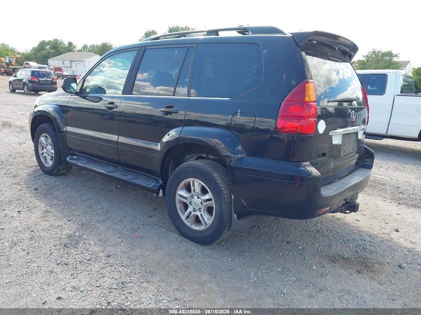 2007 Lexus Gx 470 VIN JTJBT20X670144605 IAAI salvage auction — NORMAL WEAR, Clear (New Jersey), sold $2,000 on 2026-07-21 (photo 3)