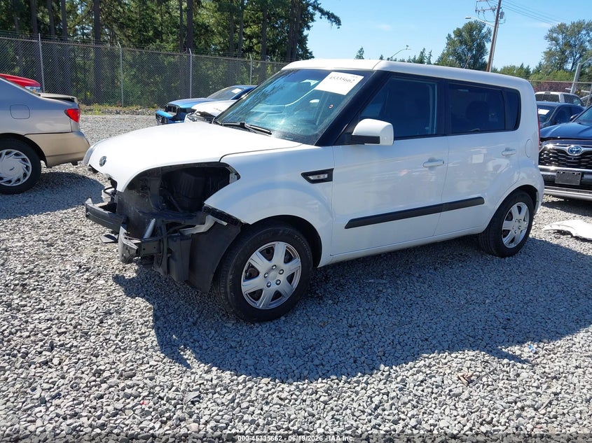 2013 Kia Soul VIN KNDJT2A51D7512011 IAAI salvage auction — FRONT END, Bill Of Sale (Washington), sold $375 on 2026-07-08 (photo 2)