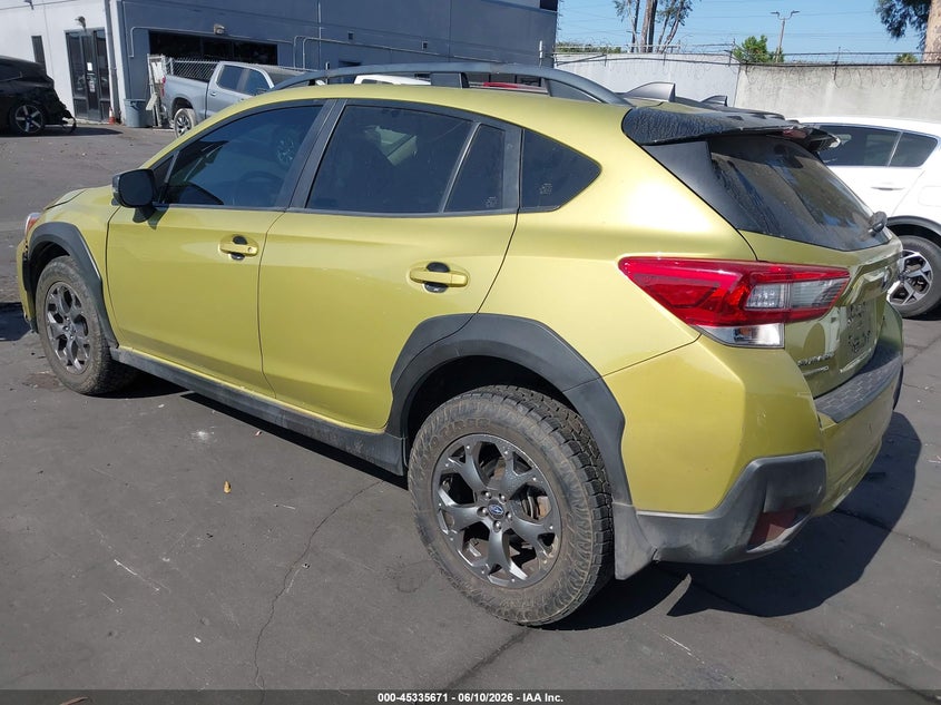 2021 Subaru Xv VIN JF2GTHSC8MH334815 IAAI salvage auction — RIGHT FRONT, Salvage Title, sold $3,850 on 2026-07-13 (photo 3)