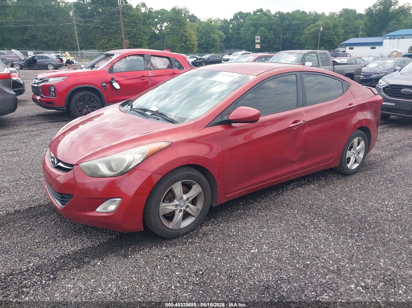 2013 Hyundai Elantra VIN KMHDH4AE5DU507420 IAAI salvage auction — REPOSSESSION, Nrc Lienholder Repossession Paperwork (South Carolina), sold $600 on 2026-07-14 (photo 2)