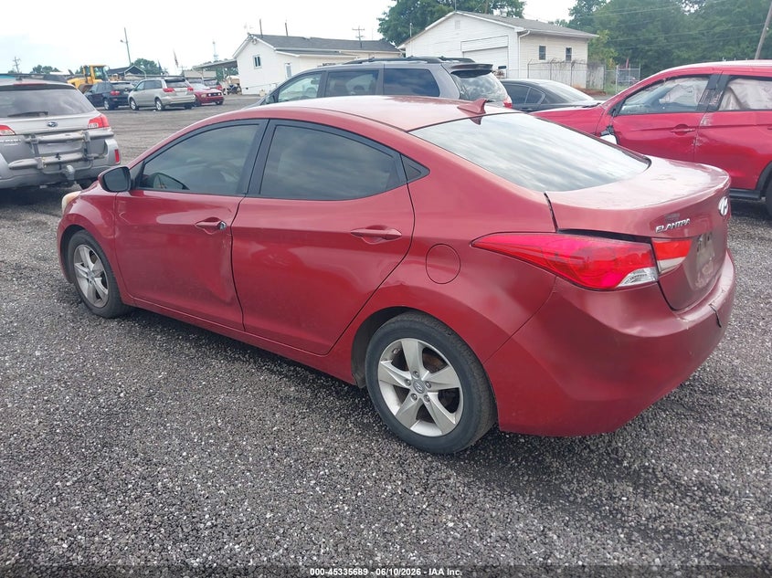 2013 Hyundai Elantra VIN KMHDH4AE5DU507420 IAAI salvage auction — REPOSSESSION, Nrc Lienholder Repossession Paperwork (South Carolina), sold $600 on 2026-07-14 (photo 3)