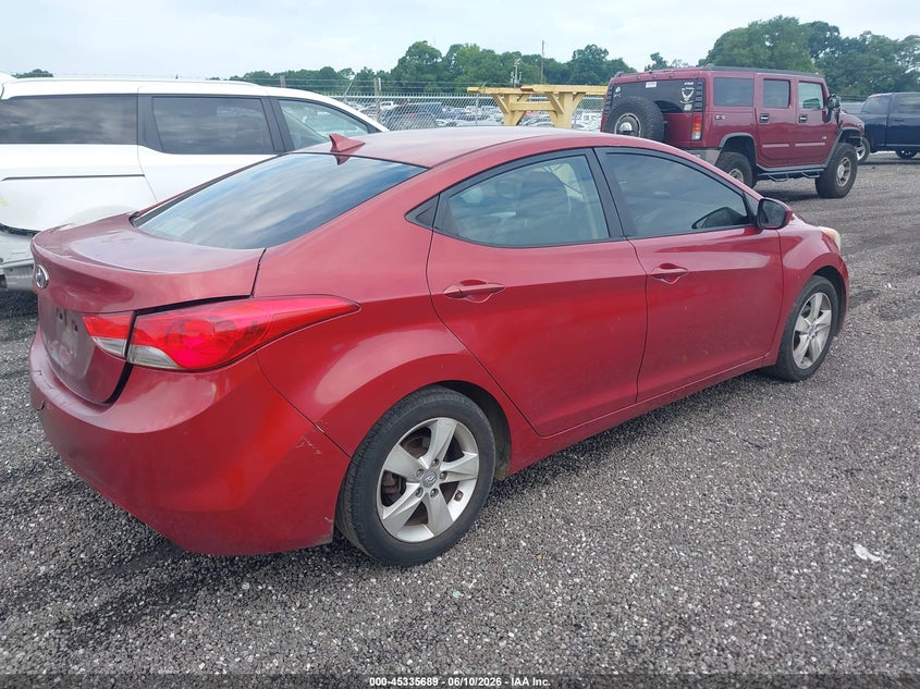 2013 Hyundai Elantra VIN KMHDH4AE5DU507420 IAAI salvage auction — REPOSSESSION, Nrc Lienholder Repossession Paperwork (South Carolina), sold $600 on 2026-07-14 (photo 4)