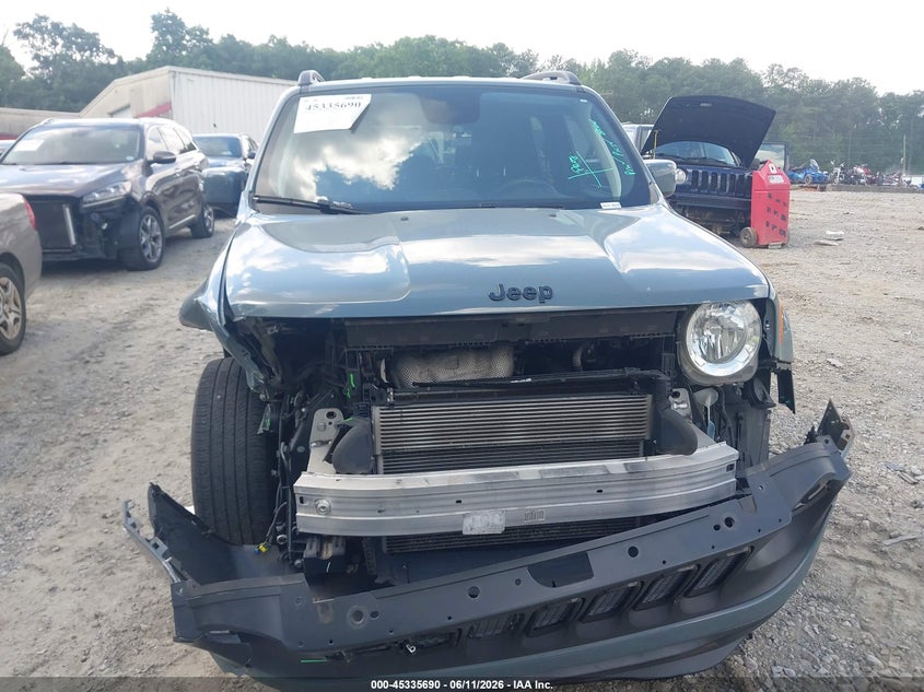 2018 Jeep Renegade VIN ZACCJABB7JPJ04721 IAAI salvage auction — FRONT END, Salvage (Georgia), sold $1,350 on 2026-07-07 (photo 6)