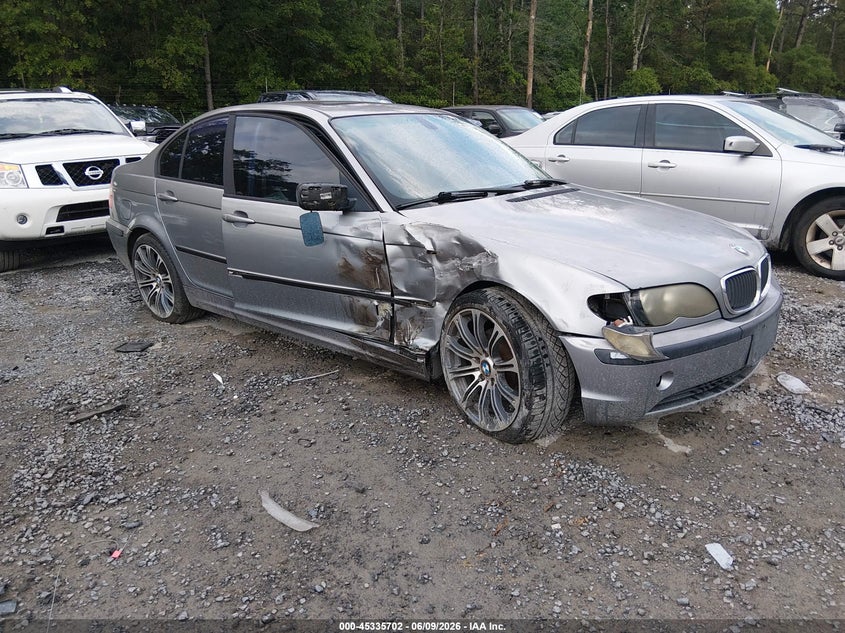 2004 BMW 3 series VIN WBAET37414NJ80862 IAAI salvage auction — SIDE, Salvage (South Carolina), sold $375 on 2026-07-07 (photo 1)