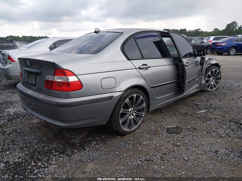 2004 BMW 3 series VIN WBAET37414NJ80862 IAAI salvage auction — SIDE, Salvage (South Carolina), sold $375 on 2026-07-07 (photo 4)
