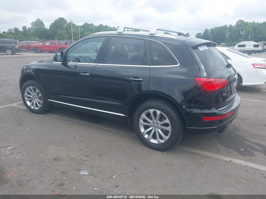 2016 Audi Q5 VIN WA1C2AFPXGA008249 IAAI salvage auction — RIGHT FRONT, Salvage (Idaho), sold $2,675 on 2026-07-16 (photo 3)