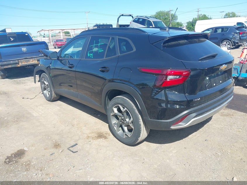 2025 Chevrolet Trax VIN KL77LHEP9SC153310 IAAI salvage auction — FRONT END, Salvage Title, sold $1,850 on 2026-07-22 (photo 3)