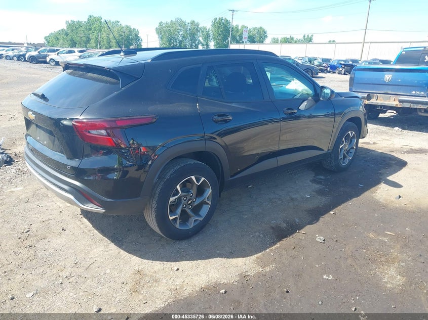 2025 Chevrolet Trax VIN KL77LHEP9SC153310 IAAI salvage auction — FRONT END, Salvage Title, sold $1,850 on 2026-07-22 (photo 4)