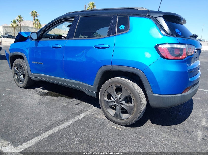 2018 Jeep Compass VIN 3C4NJDBB4JT455236 IAAI salvage auction — FRONT END, Salvage (Nevada), sold $1,500 on 2026-07-24 (photo 3)