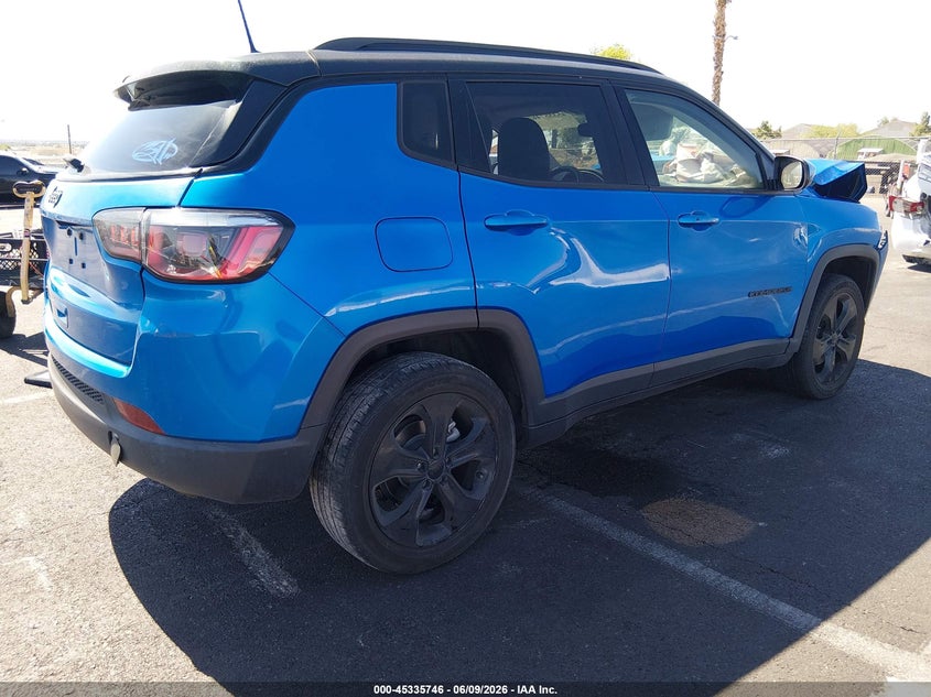 2018 Jeep Compass VIN 3C4NJDBB4JT455236 IAAI salvage auction — FRONT END, Salvage (Nevada), sold $1,500 on 2026-07-24 (photo 4)