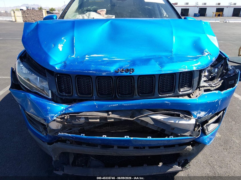 2018 Jeep Compass VIN 3C4NJDBB4JT455236 IAAI salvage auction — FRONT END, Salvage (Nevada), sold $1,500 on 2026-07-24 (photo 6)