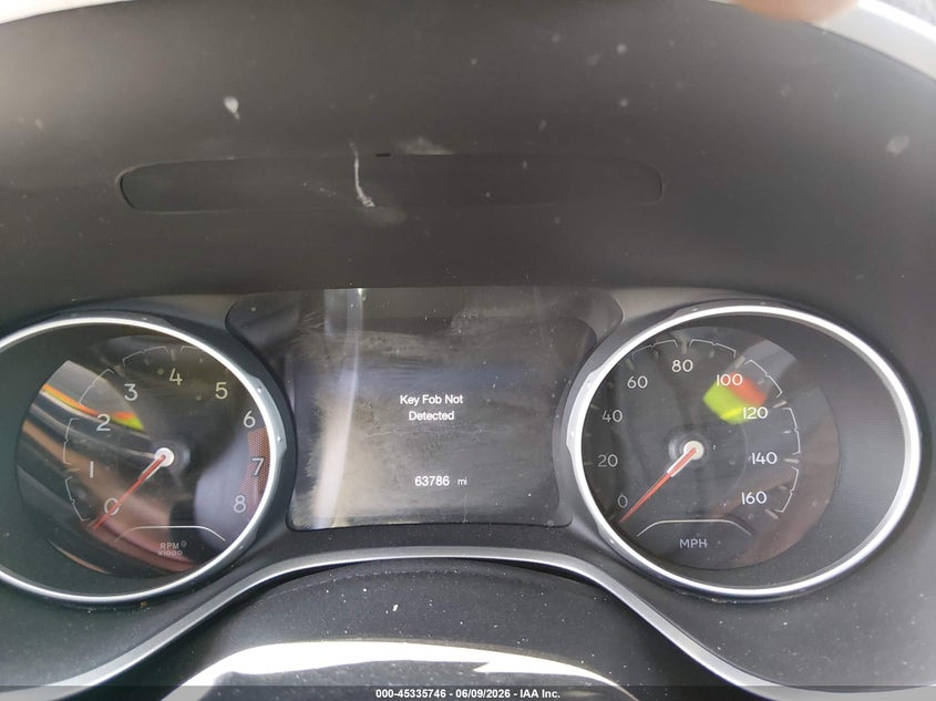 2018 Jeep Compass VIN 3C4NJDBB4JT455236 IAAI salvage auction — FRONT END, Salvage (Nevada), sold $1,500 on 2026-07-24 (photo 7)