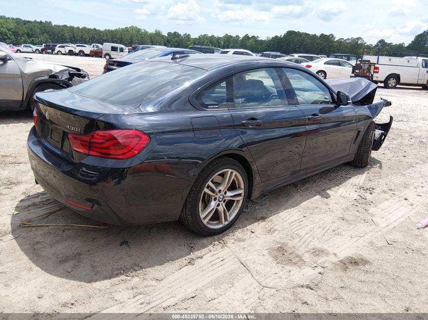 2019 BMW 4er VIN WBA4J3C58KBL05855 IAAI salvage auction — FRONT END, Salvage (South Carolina), sold $1,650 on 2026-07-28 (photo 4)