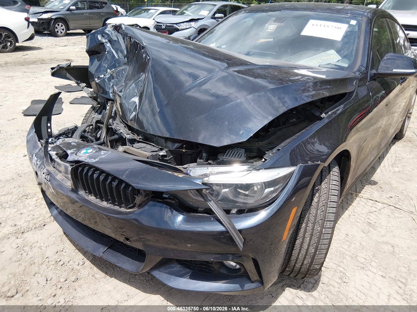 2019 BMW 4er VIN WBA4J3C58KBL05855 IAAI salvage auction — FRONT END, Salvage (South Carolina), sold $1,650 on 2026-07-28 (photo 6)