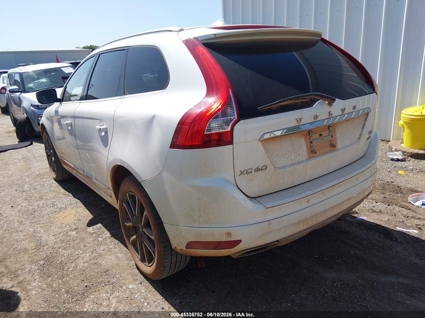 2016 Volvo Xc60 VIN YV4612RK8G2854429 IAAI salvage auction — RIGHT FRONT, Clear (Oklahoma), sold $675 on 2026-08-05 (photo 3)