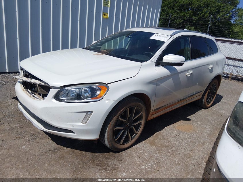 2016 Volvo Xc60 VIN YV4612RK8G2854429 IAAI salvage auction — RIGHT FRONT, Clear (Oklahoma), sold $675 on 2026-08-05 (photo 2)