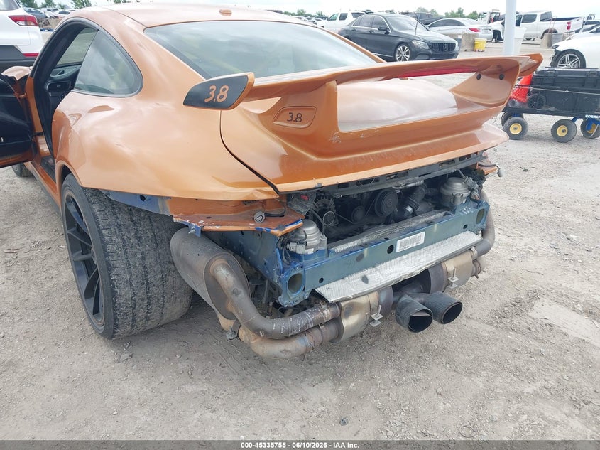 2015 Porsche 911 VIN WP0AC2A99FS183433 IAAI salvage auction — REAR END, Wait Title, sold $60,000 on 2026-08-20 (photo 6)