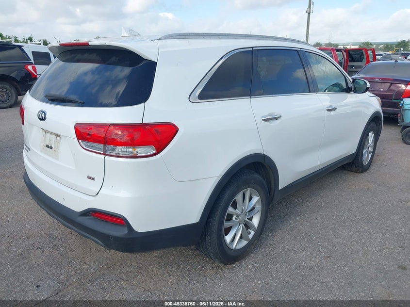 2017 Kia Sorento VIN 5XYPG4A34HG328988 IAAI salvage auction — FRONT END, Original (Texas), sold $2,200 on 2026-07-15 (photo 4)