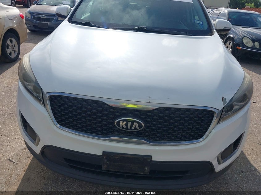 2017 Kia Sorento VIN 5XYPG4A34HG328988 IAAI salvage auction — FRONT END, Original (Texas), sold $2,200 on 2026-07-15 (photo 6)