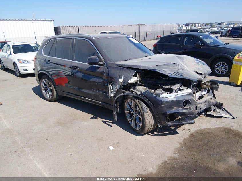 2015 BMW X5 VIN 5UXKR0C51F0K61294 IAAI salvage auction — FRONT END, Salvage (California), sold $700 on 2026-07-29 (photo 1)