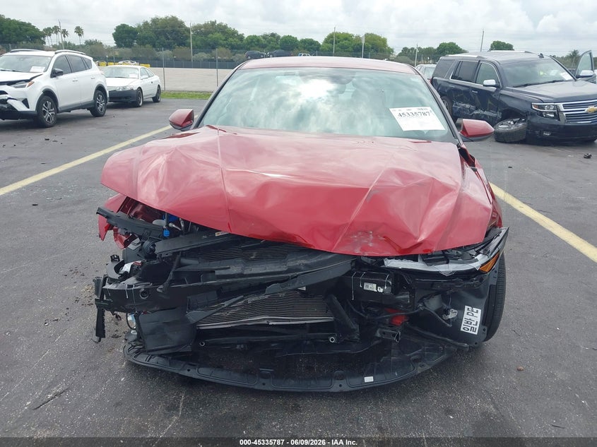 2025 Hyundai Elantra VIN KMHLL4DG8SU033421 IAAI salvage auction — FRONT END, Salvage Title, sold $3,900 on 2026-07-16 (photo 6)