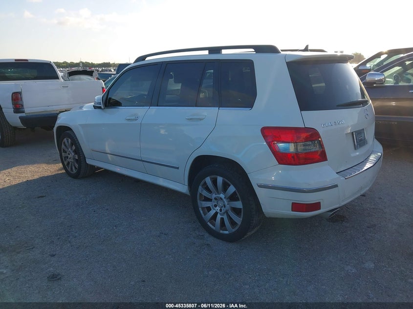 2011 Mercedes-benz Glk-klasse VIN WDCGG5GB1BF656989 IAAI salvage auction — FRONT END, Original (Texas), sold $2,300 on 2026-07-17 (photo 3)