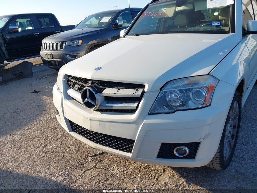 2011 Mercedes-benz Glk-klasse VIN WDCGG5GB1BF656989 IAAI salvage auction — FRONT END, Original (Texas), sold $2,300 on 2026-07-17 (photo 6)