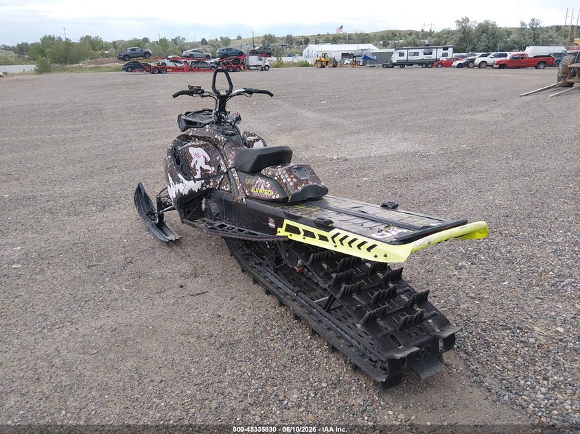 2020 Ski doo Summit expert 165 VIN 2BPSCFLC7LV000054 IAAI salvage auction — FRONT END, Salvage (Wyoming), sold $3,250 on 2026-09-11 (photo 3)