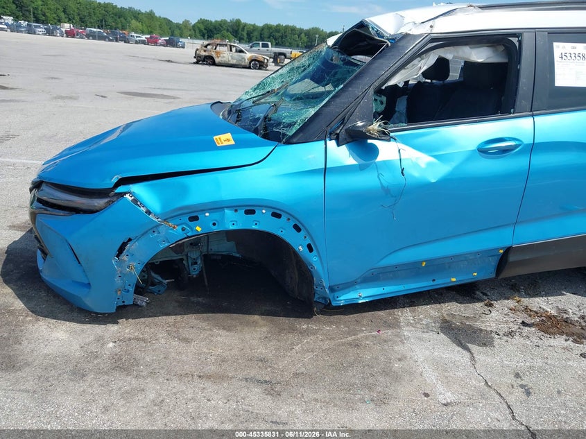 2025 Chevrolet Trailblazer VIN KL79MSSL7SB103614 IAAI salvage auction — FRONT END, Salvage (Indiana), sold $325 on 2026-07-16 (photo 6)