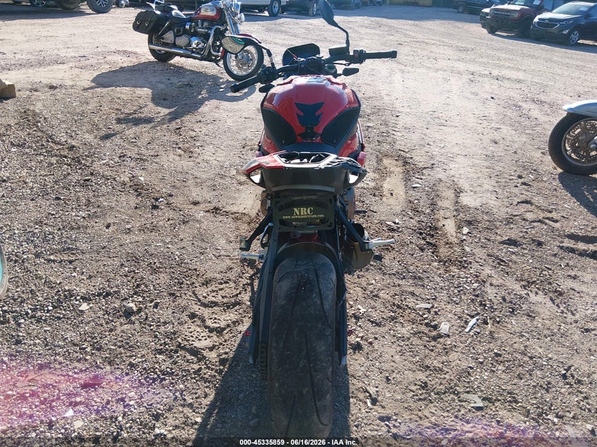 2022 BMW S 1000 VIN WB10E5306N6E37225 IAAI salvage auction — RIGHT SIDE, Junk Bill Of Sale Mv2459 (Wisconsin), sold $5,650 on 2026-07-08 (photo 6)