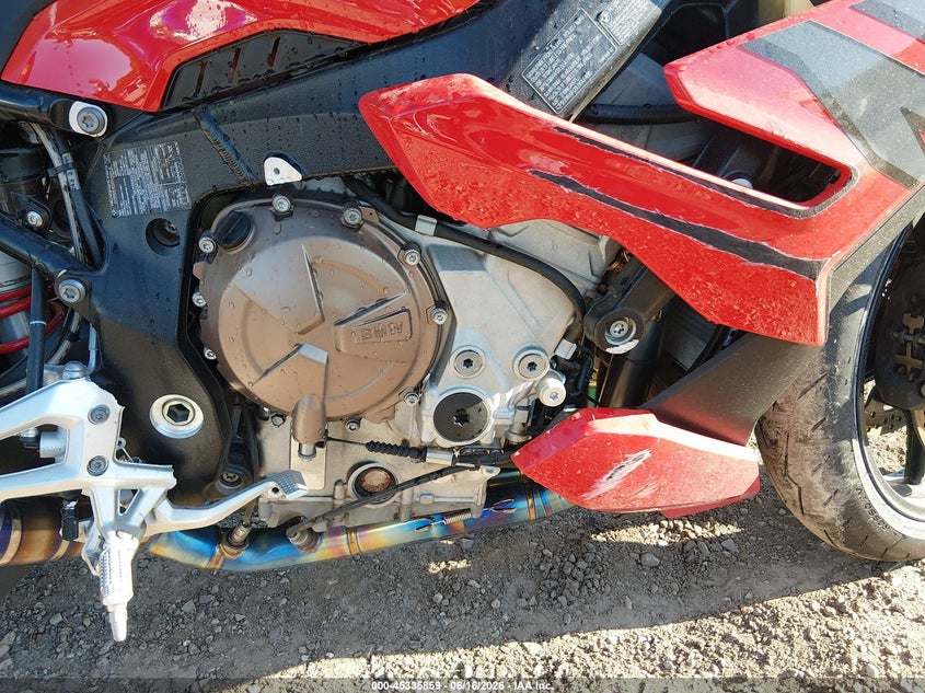 2022 BMW S 1000 VIN WB10E5306N6E37225 IAAI salvage auction — RIGHT SIDE, Junk Bill Of Sale Mv2459 (Wisconsin), sold $5,650 on 2026-07-08 (photo 8)
