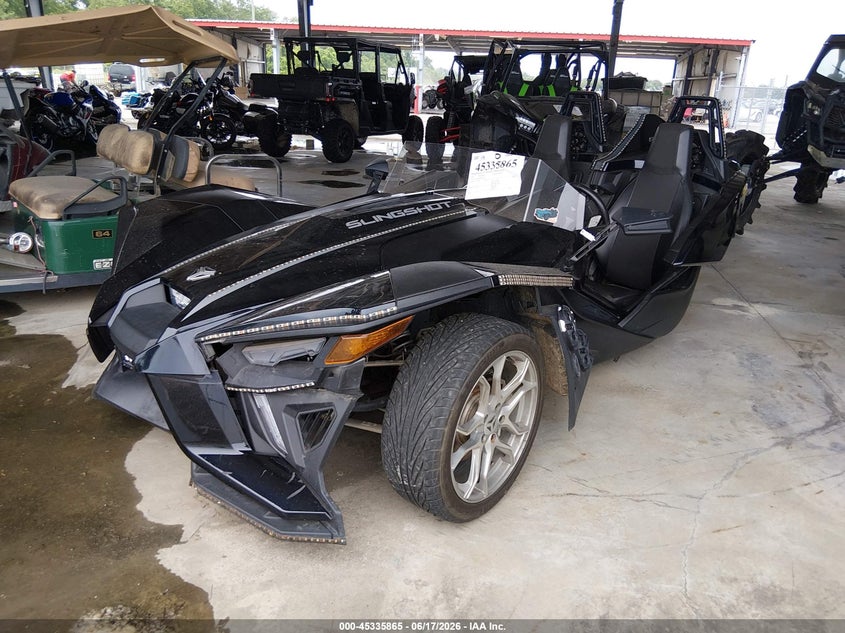 2021 Polaris Slingshot VIN 57XAAPHD8M8146078 IAAI salvage auction — FRONT END, Salvage (Louisiana), sold $7,350 on 2026-07-07 (photo 2)
