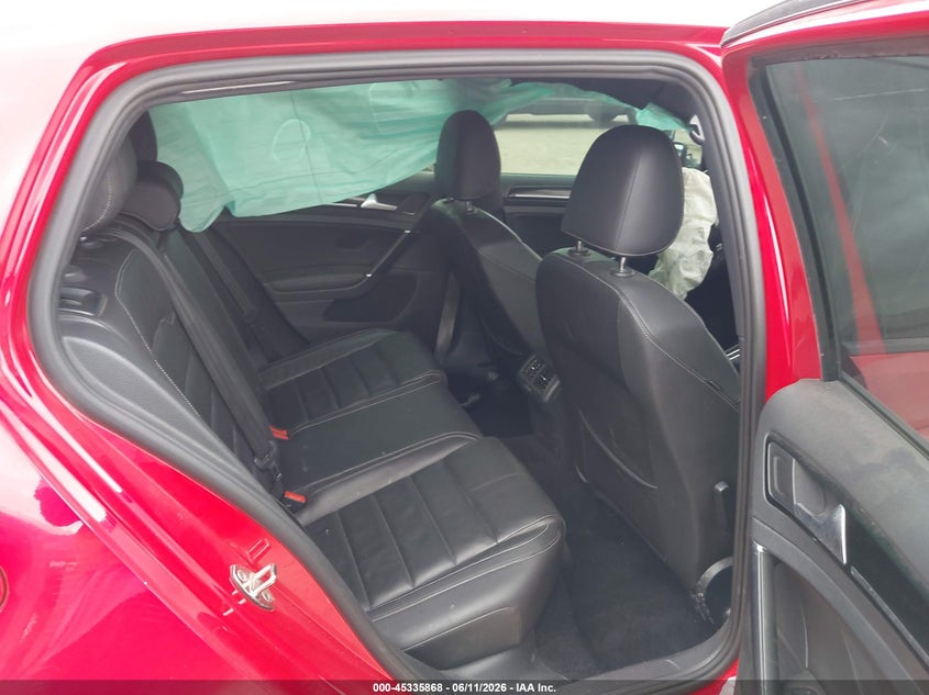 2016 Volkswagen Golf r VIN WVWLF7AU6GW107499 IAAI salvage auction — FRONT END, Salvage Title, sold $1,750 on 2026-07-28 (photo 8)