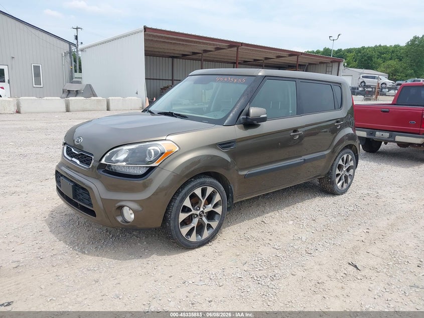 2012 Kia Soul VIN KNDJT2A68C7428081 IAAI salvage auction — NORMAL WEAR, Salvage Title, sold $700 on 2026-07-08 (photo 2)