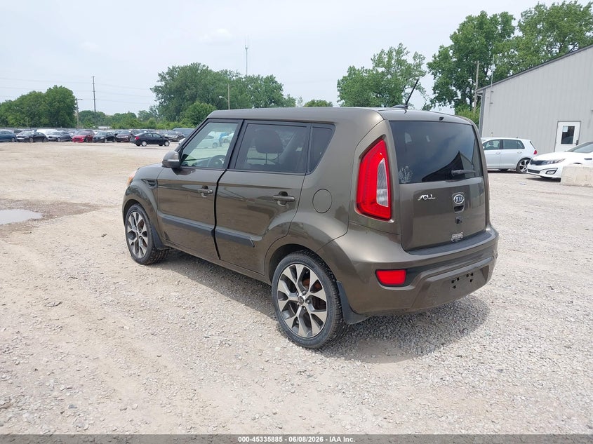 2012 Kia Soul VIN KNDJT2A68C7428081 IAAI salvage auction — NORMAL WEAR, Salvage Title, sold $700 on 2026-07-08 (photo 3)