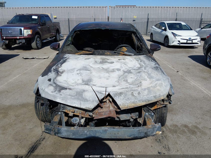 2020 Kia Optima VIN 5XXGT4L36LG387692 IAAI salvage auction — EXTERIOR BURN, Salvage Title, sold $350 on 2026-07-13 (photo 6)