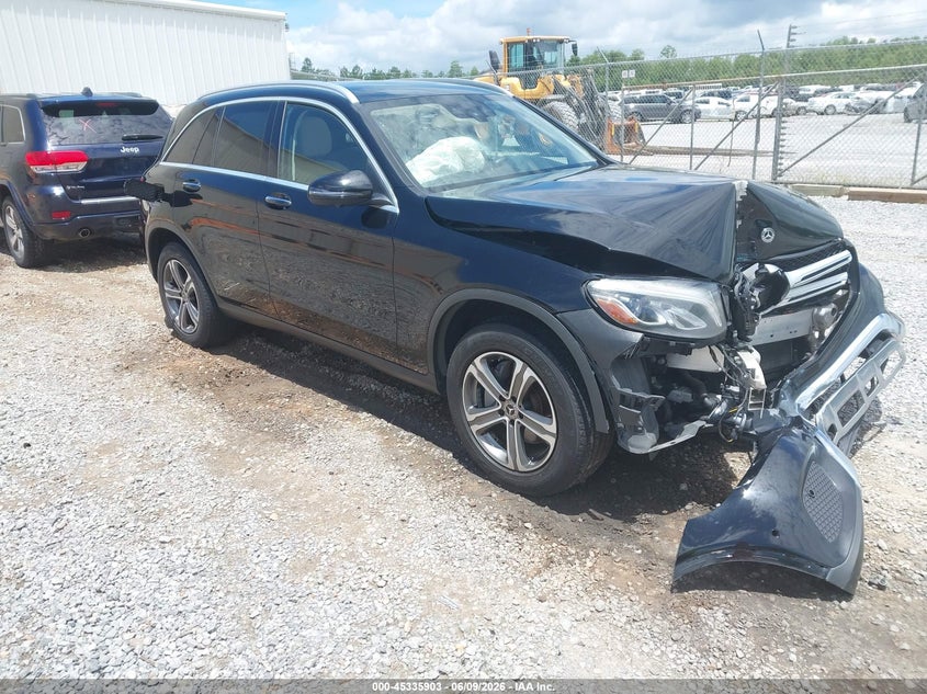 2018 Mercedes-benz Glc VIN WDC0G4JB0JV048907 IAAI salvage auction — FRONT END, Salvage Title, sold $3,400 on 2026-07-24 (photo 1)