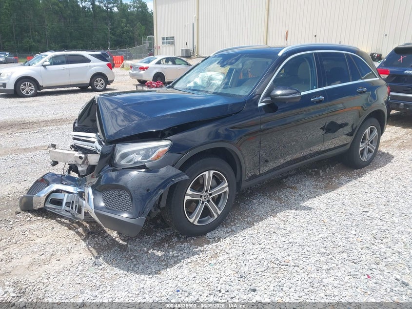 2018 Mercedes-benz Glc VIN WDC0G4JB0JV048907 IAAI salvage auction — FRONT END, Salvage Title, sold $3,400 on 2026-07-24 (photo 2)