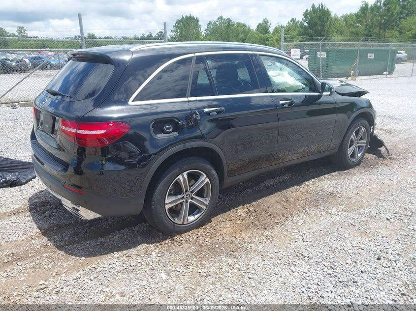 2018 Mercedes-benz Glc VIN WDC0G4JB0JV048907 IAAI salvage auction — FRONT END, Salvage Title, sold $3,400 on 2026-07-24 (photo 4)