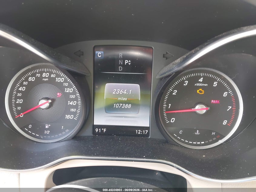 2018 Mercedes-benz Glc VIN WDC0G4JB0JV048907 IAAI salvage auction — FRONT END, Salvage Title, sold $3,400 on 2026-07-24 (photo 7)